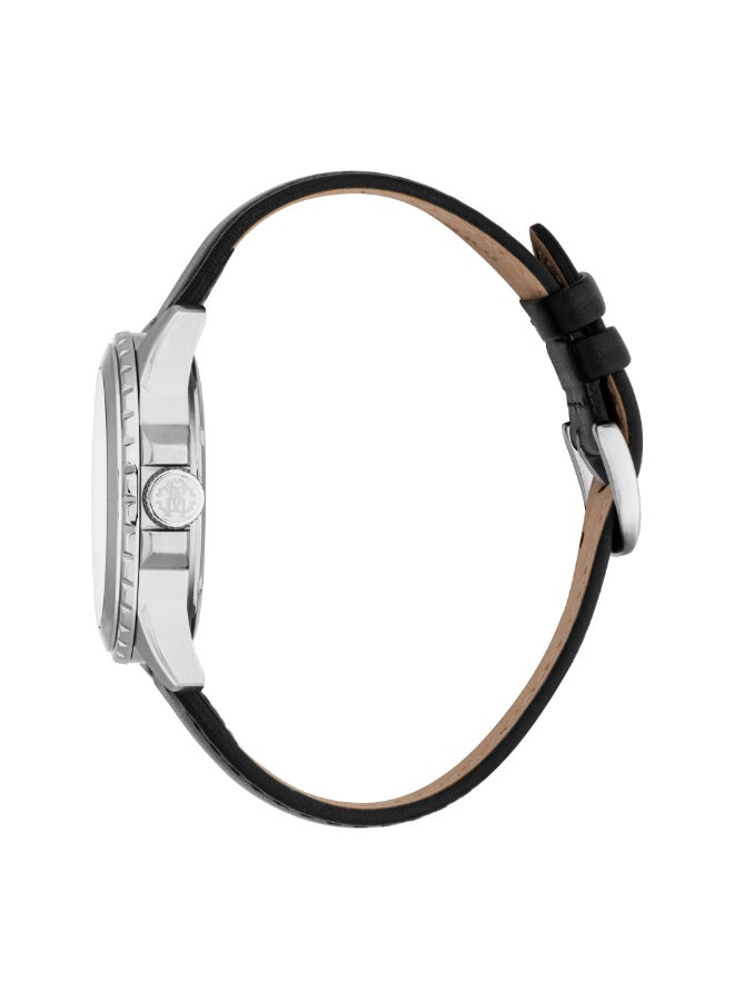 roberto cavalli روبرتو كافالي RC5G132L0015 - ساعة كوارتز جلدية للذكور - Image 2